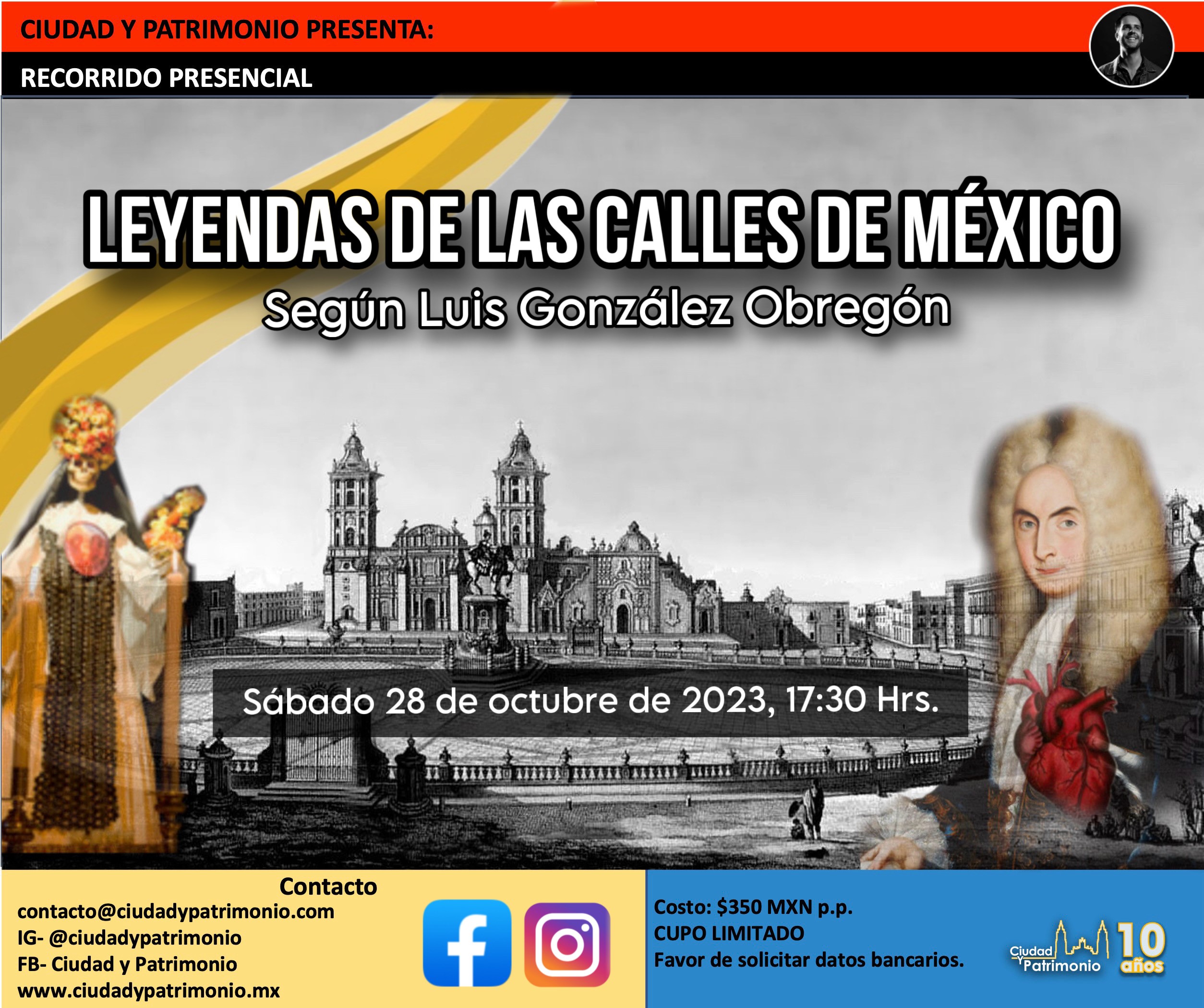 Leyendas de las calles de méxico - Tour a pie por la ciudad de México